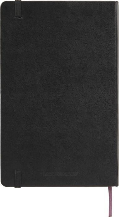 Moleskine 107151 ruled hardcover notebook in Black