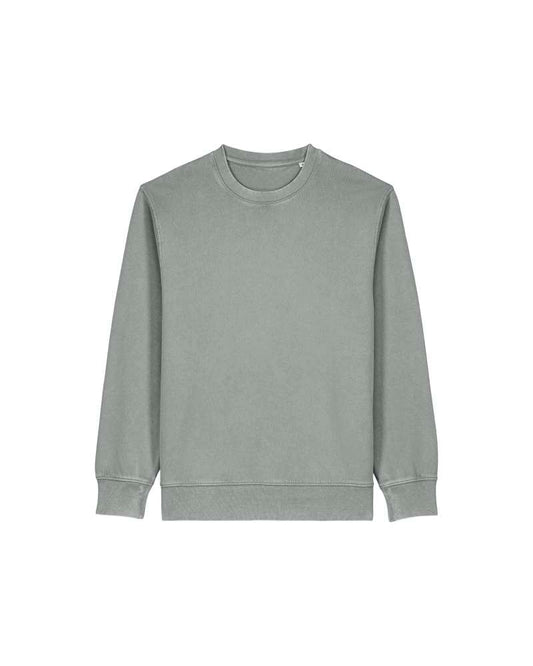 Garment-Dyed French Terry Crewneck - G. Dyed Misty Grey - 1
