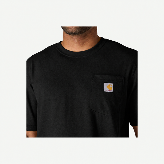 Carhartt 103296 Black model photo on light grey