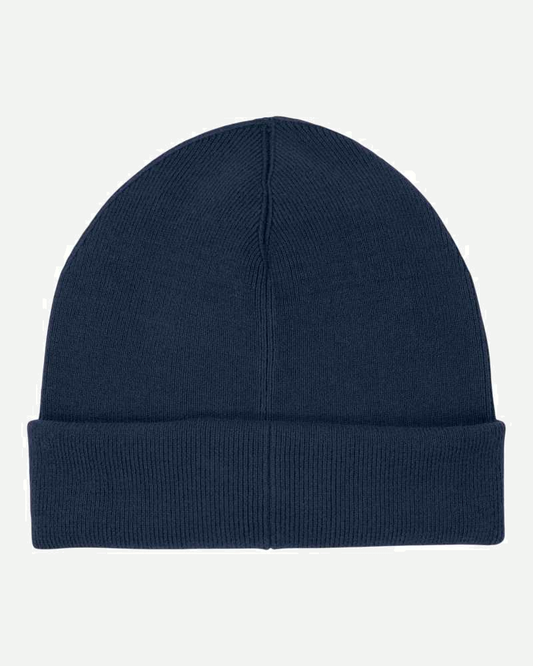 Stanley/Stella Rib-knit Beanie in French Navy