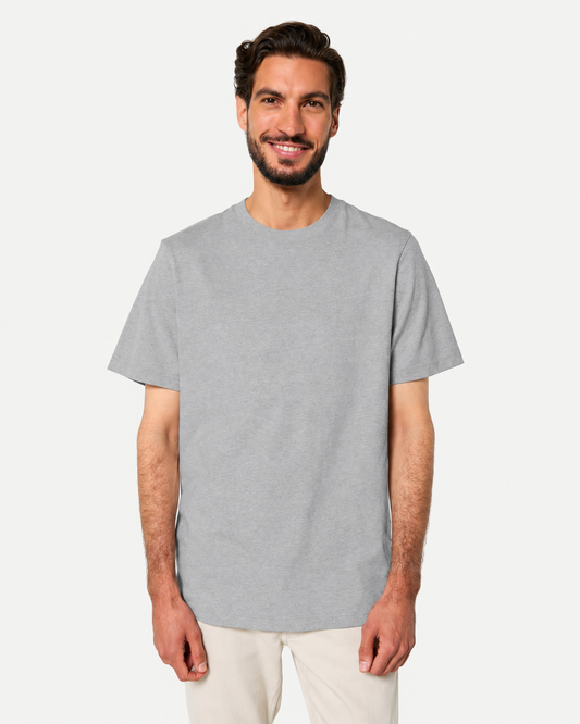 Stanley/Stella Relaxed Tee in Heather Grey